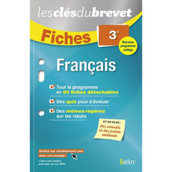 ISBN Fiches Français - 3Ème livre