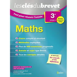 ISBN Mathématiques - 3Èmes livre