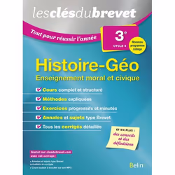 ISBN Histoire Géographie Emc - 3Ème, 352 pages