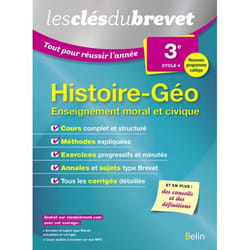 ISBN Histoire Géographie Emc - 3Ème livre