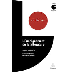 L'enseignement de la littérature