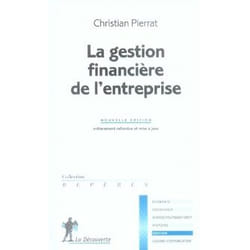 La gestion financière de l'entreprise NE