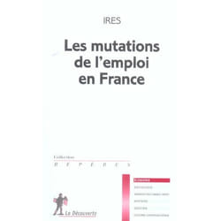 Les mutations de l'emploi en france