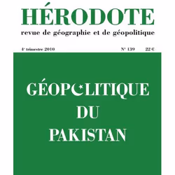 ISBN Revue Herodote T.139; Geopolitique Du Pakistan, politique, Français