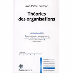 ISBN Theories Des Organisations, Économie, Français