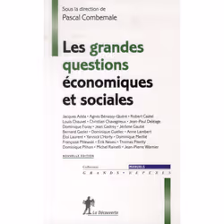 ISBN Les Grandes Questions Economiques Et Sociales, politique, Français