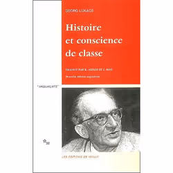 ISBN Histoire Et Conscience De Classe Essais De Dialectique Marxiste, philosophie, Français, Livre broché