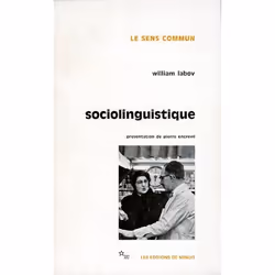 ISBN Sociolinguistique William Labov, Littérature, Français, Livre broché