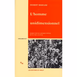ISBN Homme Unidimensionnel Etude Sur L Ideologie De La Societe Industrielle, philosophie, Français, Livre broché