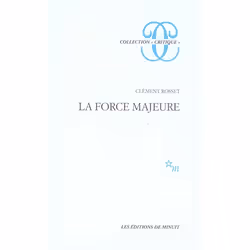 ISBN La Force Majeure, philosophie, Français, Livre broché