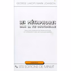 ISBN Les Metaphores Dans La Vie Quotidienne, Littérature, Français, Livre broché
