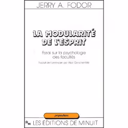 ISBN La Modularite De L'Esprit Essai Sur La Psychologie Des Facultes, Psychologie, Français, Livre broché