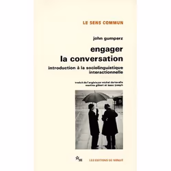 ISBN Engager La Conversation, société, Français, Livre broché