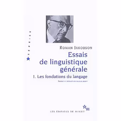 ISBN Essais De Linguistique Generale T1 Les Fondations Du Langage, Littérature, Français, Livre broché