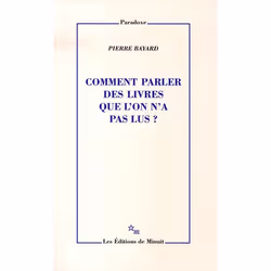 ISBN Comment Parler Des Livres Que L'On N'A Pas Lus ?, Littérature, Français, Livre broché