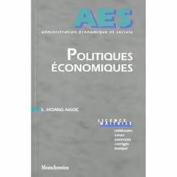 ISBN Politiques Economiques, politique, Français