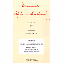 ISBN Documents Stephane Mallarme; Nouvelle Serie T.2, histoire, Français