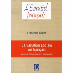 ISBN La Variation Sociale En Francais, histoire, Français