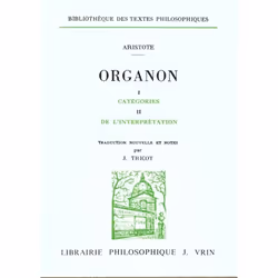 ISBN Organon T.1 Et T.2; Categories; De L'Interpretation, philosophie, Français, Livre broché