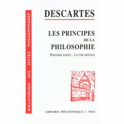 ISBN Les Principes De La Philosophie T.1; Lettre Preface, philosophie, Français, Livre broché