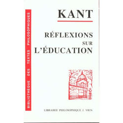 Réflexions sur l'éducation