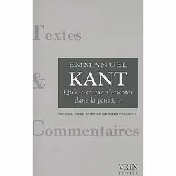 ISBN Qu'Est-Ce Que S'Orienter Dans La Pensee ?, philosophie, Français, Livre broché