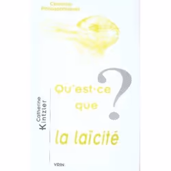 ISBN Qu'Est-Ce Que La Laicite ?, philosophie, Français, Livre broché