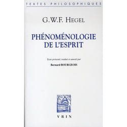 Phénoménologie de l'esprit
