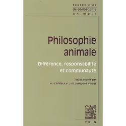 ISBN Philosophie Animale; Difference, Responsabilite Et Communaute, philosophie, Français, Livre broché