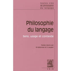 Textes cles de philosophie du langage