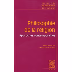 ISBN Philosophie De La Religion; Approches Contemporaines, philosophie, Français, Livre broché