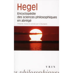 Encyclopédie des sciences philosophiques en abrégé