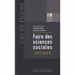 ISBN Faire Des Sciences Sociales T.1; Critiquer, société, Français, Livre broché
