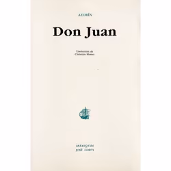 ISBN Don Juan, Littérature, Français, Livre broché
