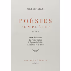 ISBN Poesies Completes T1, poésie, Français, Livre broché