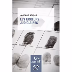 ISBN Les erreurs judiciaires, politique, Français, 128 pages