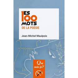 ISBN Les 100 mots de la poésie