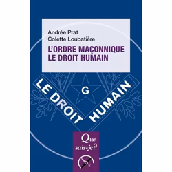 ISBN L'Ordre maçonnique le Droit Humain