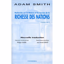 ISBN Recherche Sur La Nature Et Les Causes De La Richesse Des Nations : Livre I Et Ii, histoire, Français, Livre broché