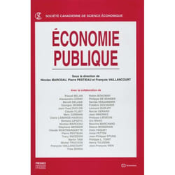 ECONOMIE PUBLIQUE