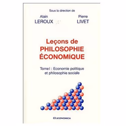 ISBN Lecons De Philosophie Economique T.1, histoire, Français, Livre broché