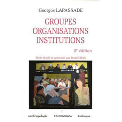 Groupes, organisations, institutions