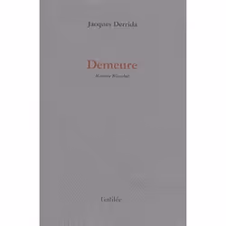 ISBN Demeure, philosophie, Français