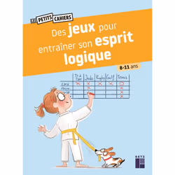 ISBN Des jeux pour entrainer son esprit logique 8-11 ans : Le livre de Anne Laurent, Jessica Secheret, Éducatif, 64 pages