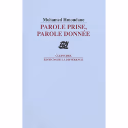 ISBN Parole Prise, Parole Donnee, poésie, Français, Livre broché