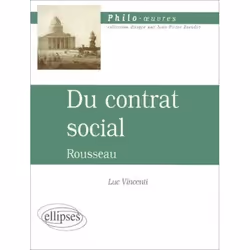 ISBN Rousseau, Du Contrat Social, philosophie, Français