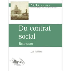 Rousseau, Du contrat social
