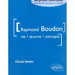 ISBN Boudon Raymond - Vie, Oeuvres, Concepts, société, Français