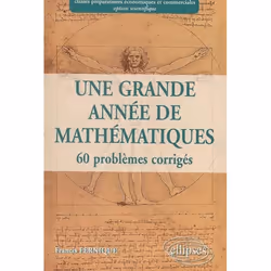 ISBN Une Grande Annee De Mathematiques Prepa Economique Et Commerciale Option Scientifique, Économie, Français