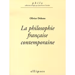 ISBN La Philosophie Francaise Contemporaine, philosophie, Français, Livre broché